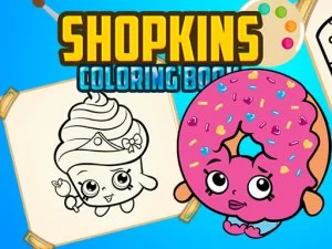 Shopkins Coloring Book