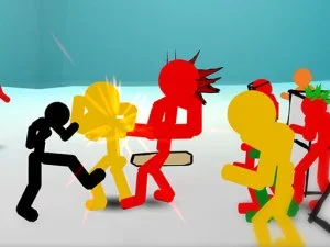 Stickman Street Fighting 3D